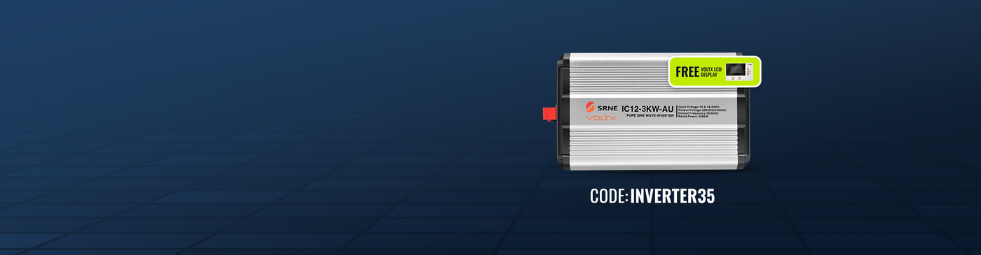 35% OFF VoltX SRNE Inverters