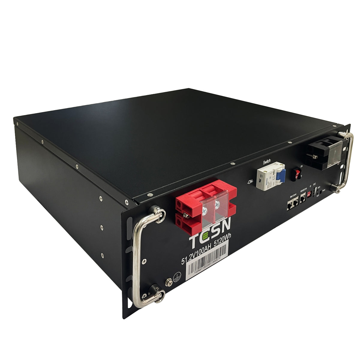 TCSN 5120Wh 51.2V 100Ah LiFePO4 Battery Module