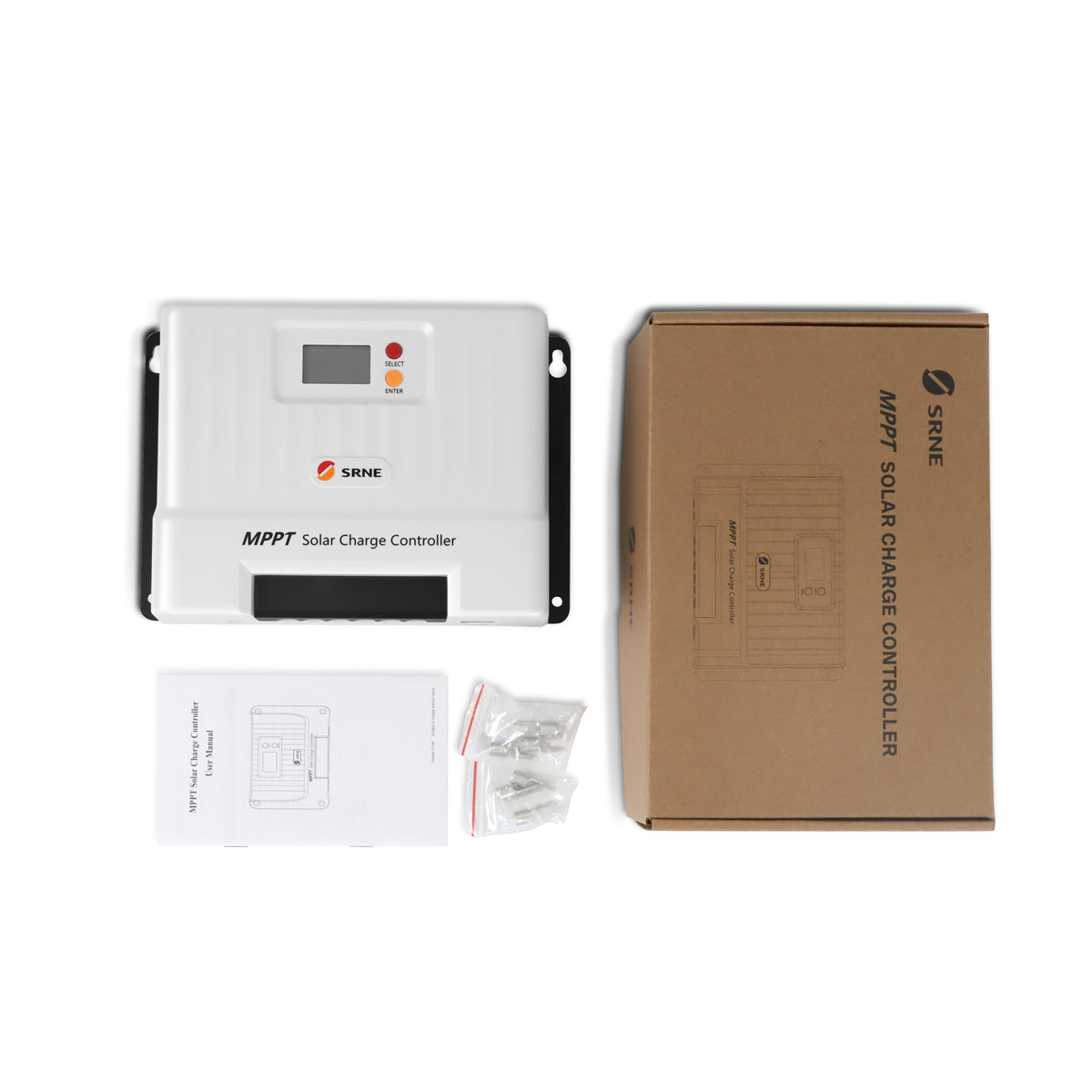 VoltX SRNE 12V/24V 20A MPPT Solar Charge Controller