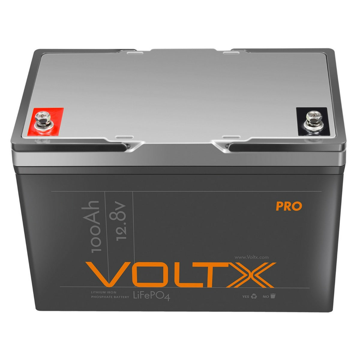 Victron Smart IP22 SLA/VoltX 12V 100Ah Pro LiFePO4 Battery