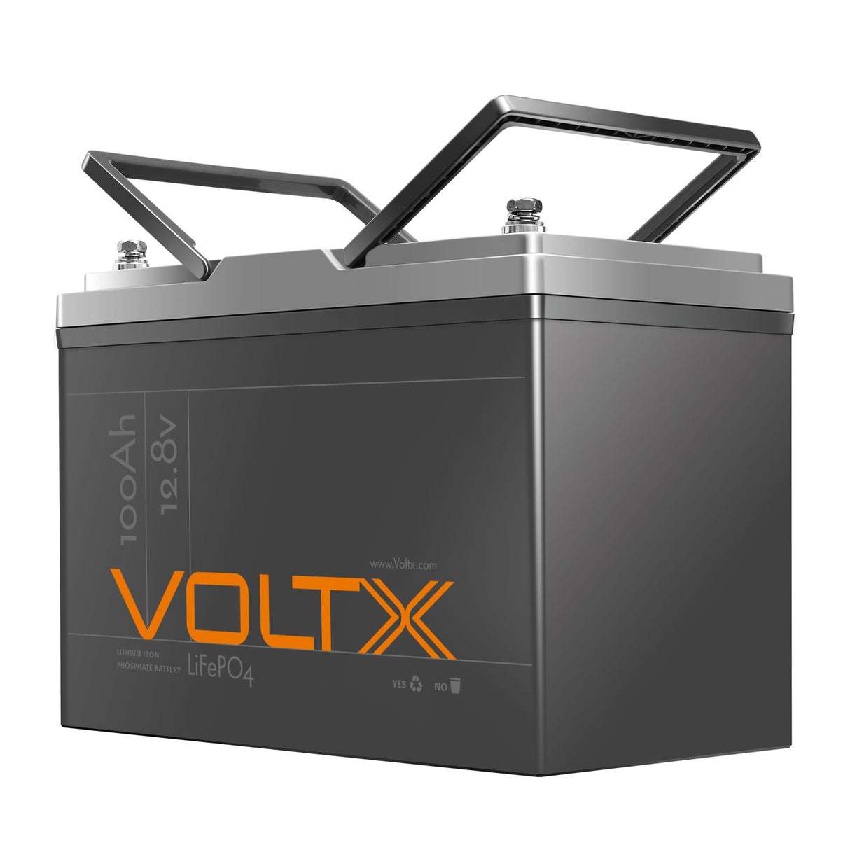 BUNDLE DEAL - VoltX 12V 100Ah Lithium Battery + 12V Battery Box