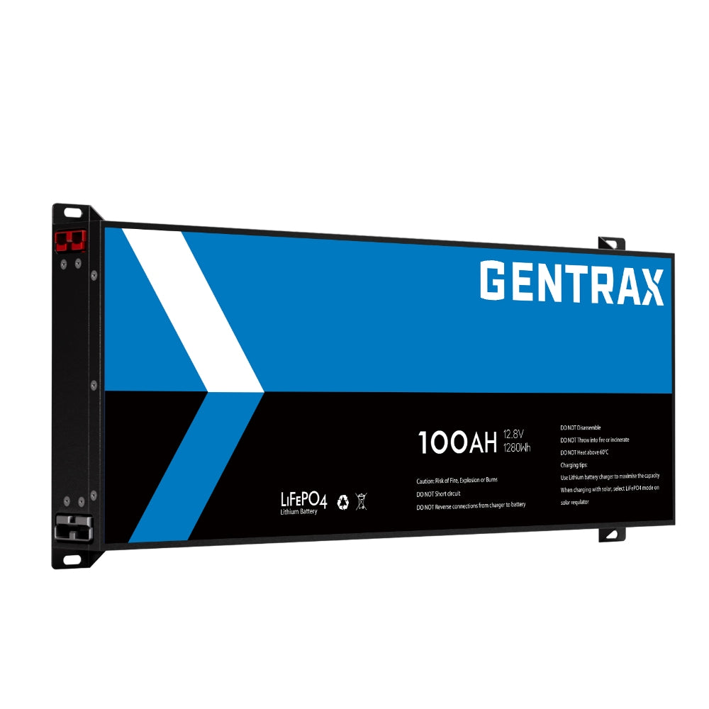 Gentrax 12V 100Ah Blade Lithium LiFePO4 Battery