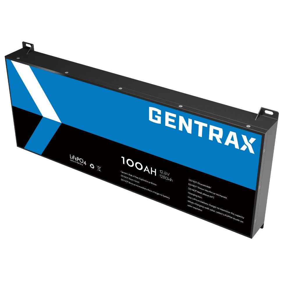 Gentrax 12V 100Ah Blade Lithium LiFePO4 Battery