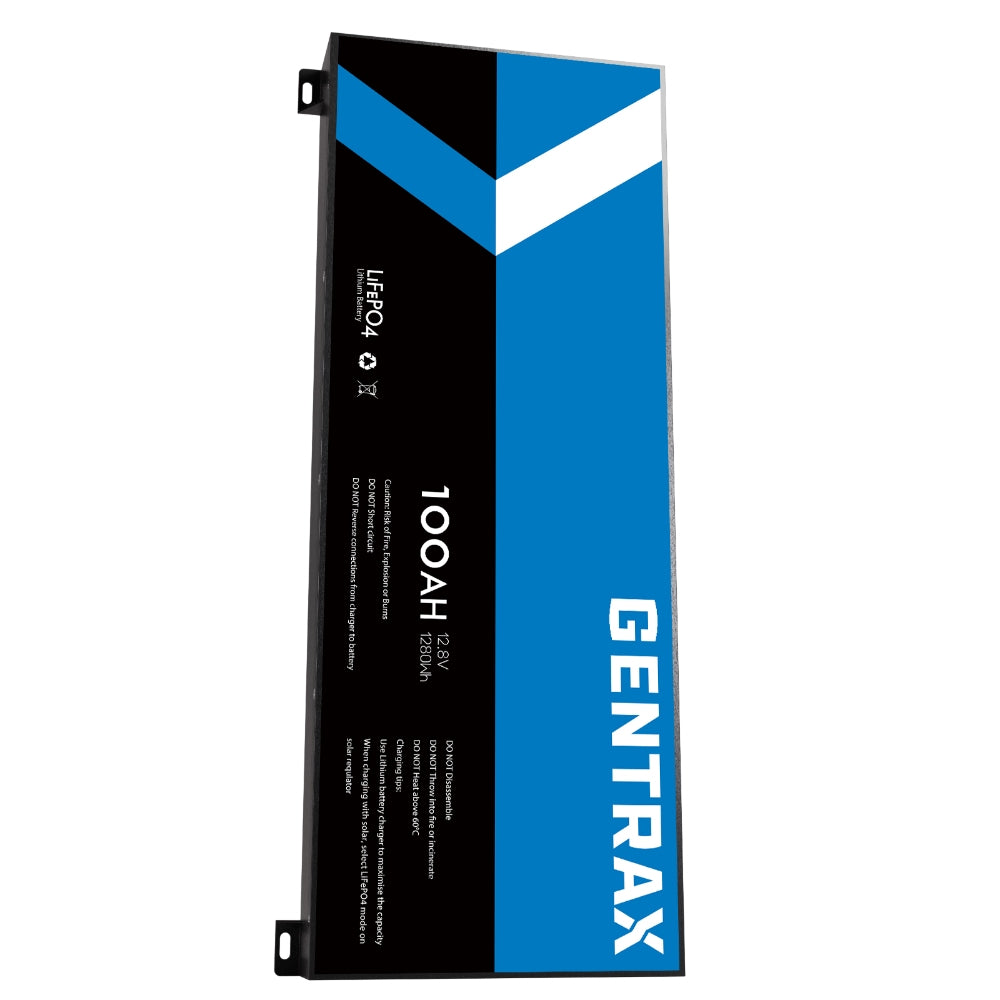 Gentrax 12V 100Ah Blade Lithium LiFePO4 Battery