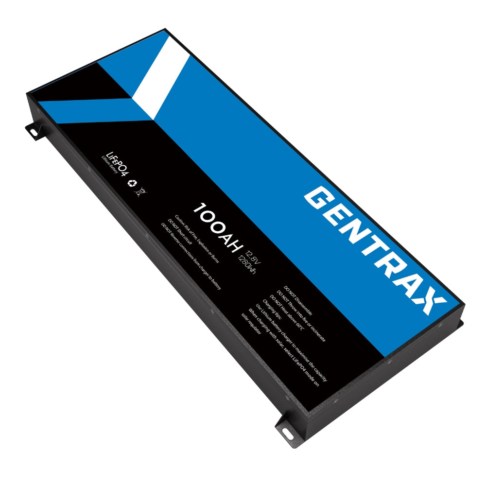 Gentrax 12V 100Ah Blade Lithium LiFePO4 Battery