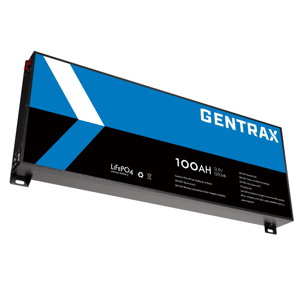 Gentrax 12V 100Ah Blade Lithium LiFePO4 Battery