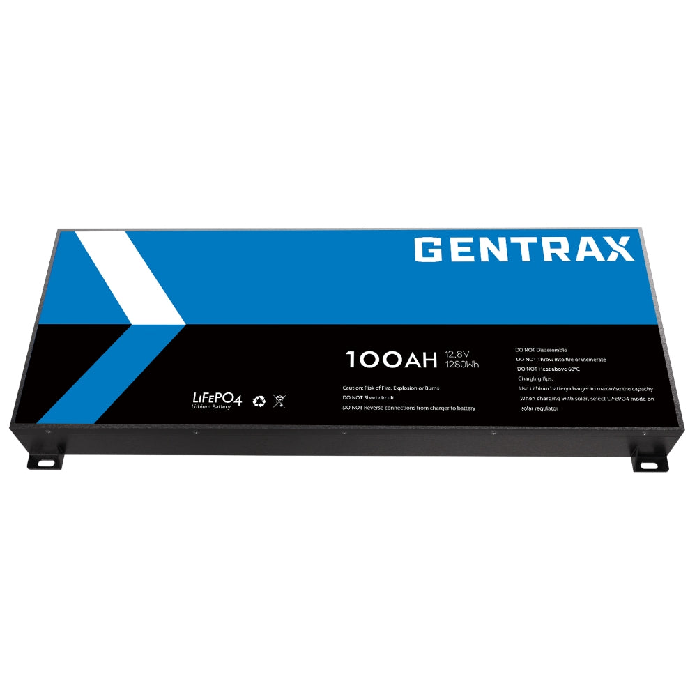 Gentrax 12V 100Ah Blade Lithium LiFePO4 Battery