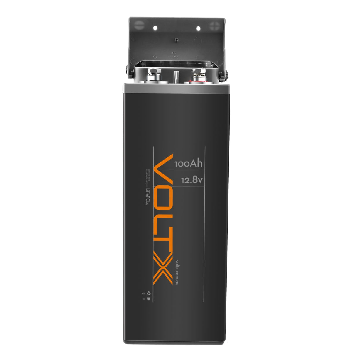 Voltx 12V 100Ah Slim Lithium LiFePO4 Battery