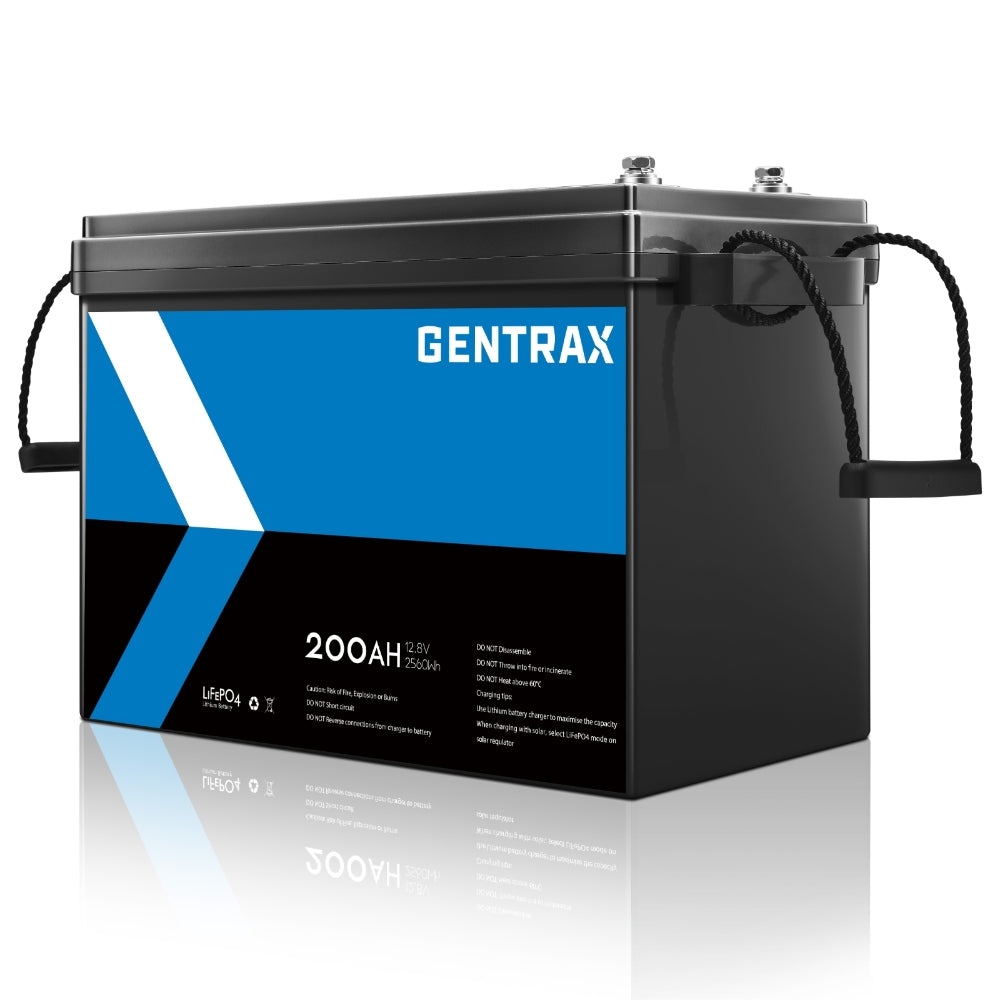 Gentrax 12V 200Ah Lithium LiFePO4 Battery
