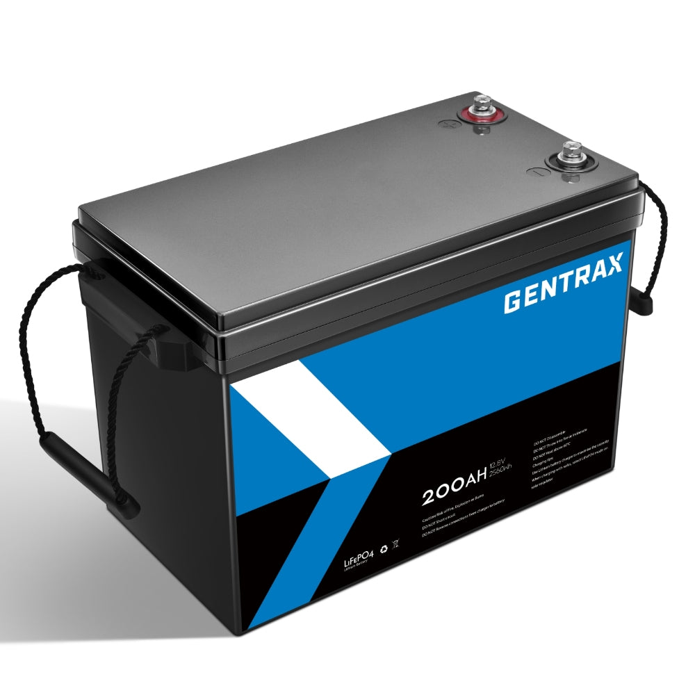 Gentrax 12V 200Ah Lithium LiFePO4 Battery