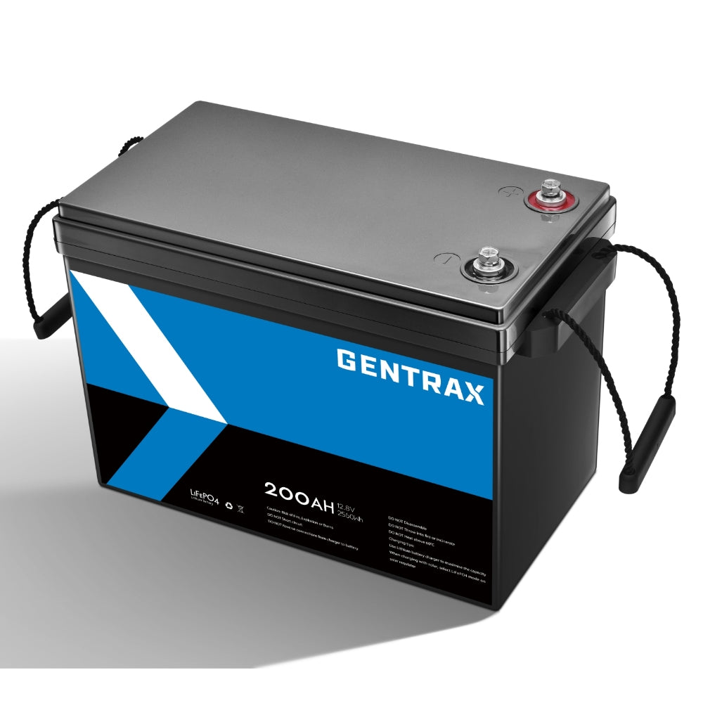 Gentrax 12V 200Ah Lithium LiFePO4 Battery