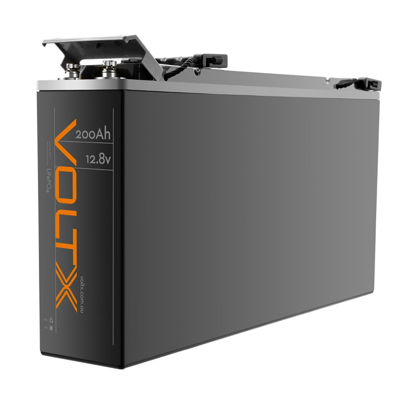 VoltX 12V 200Ah Slim Lithium LiFePO4 Battery