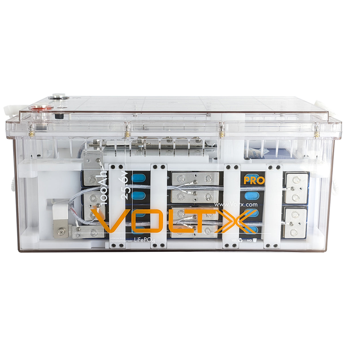 VoltX 24V 100Ah Pro Lithium LiFePO4 Battery