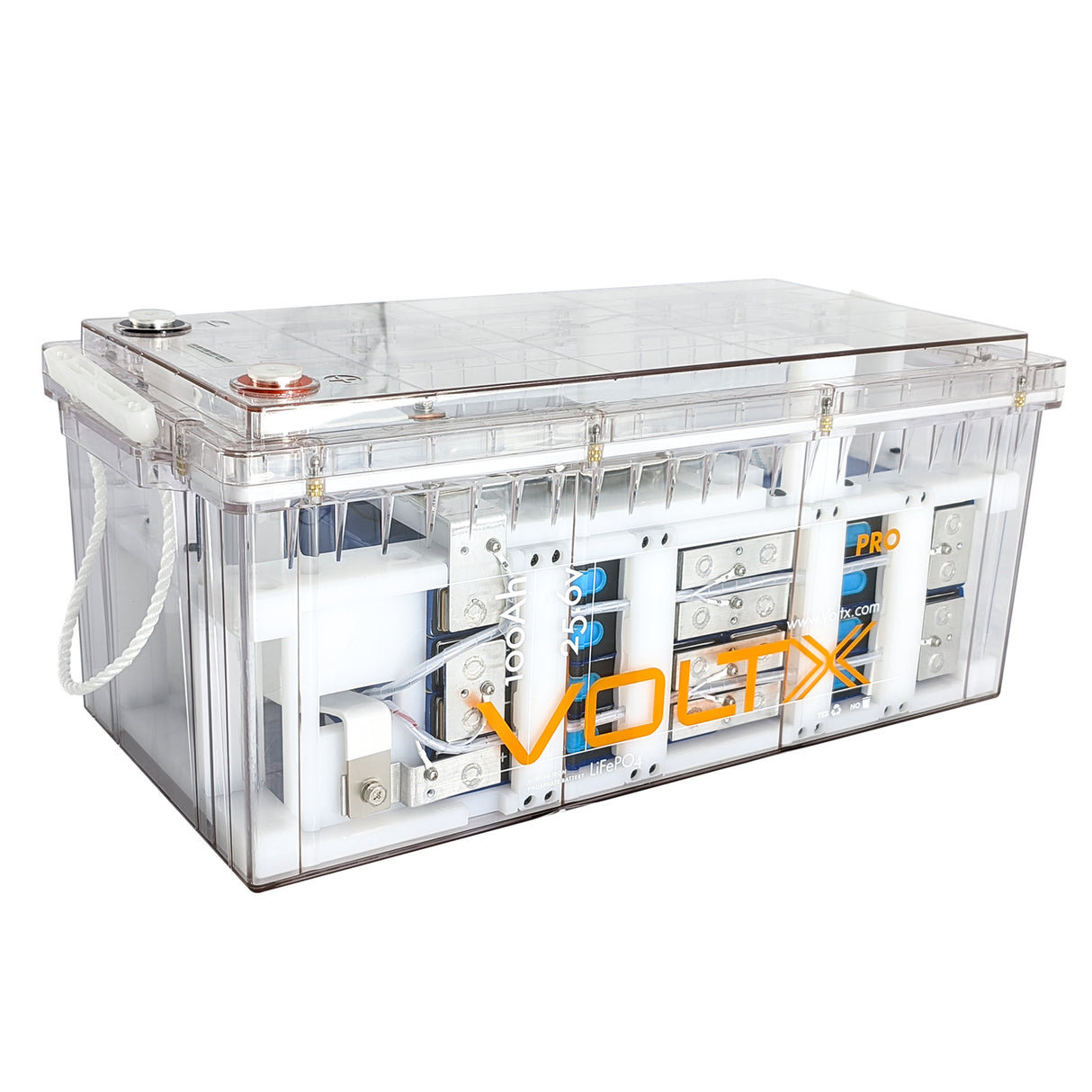 VoltX 24V 100Ah Pro Lithium LiFePO4 Battery