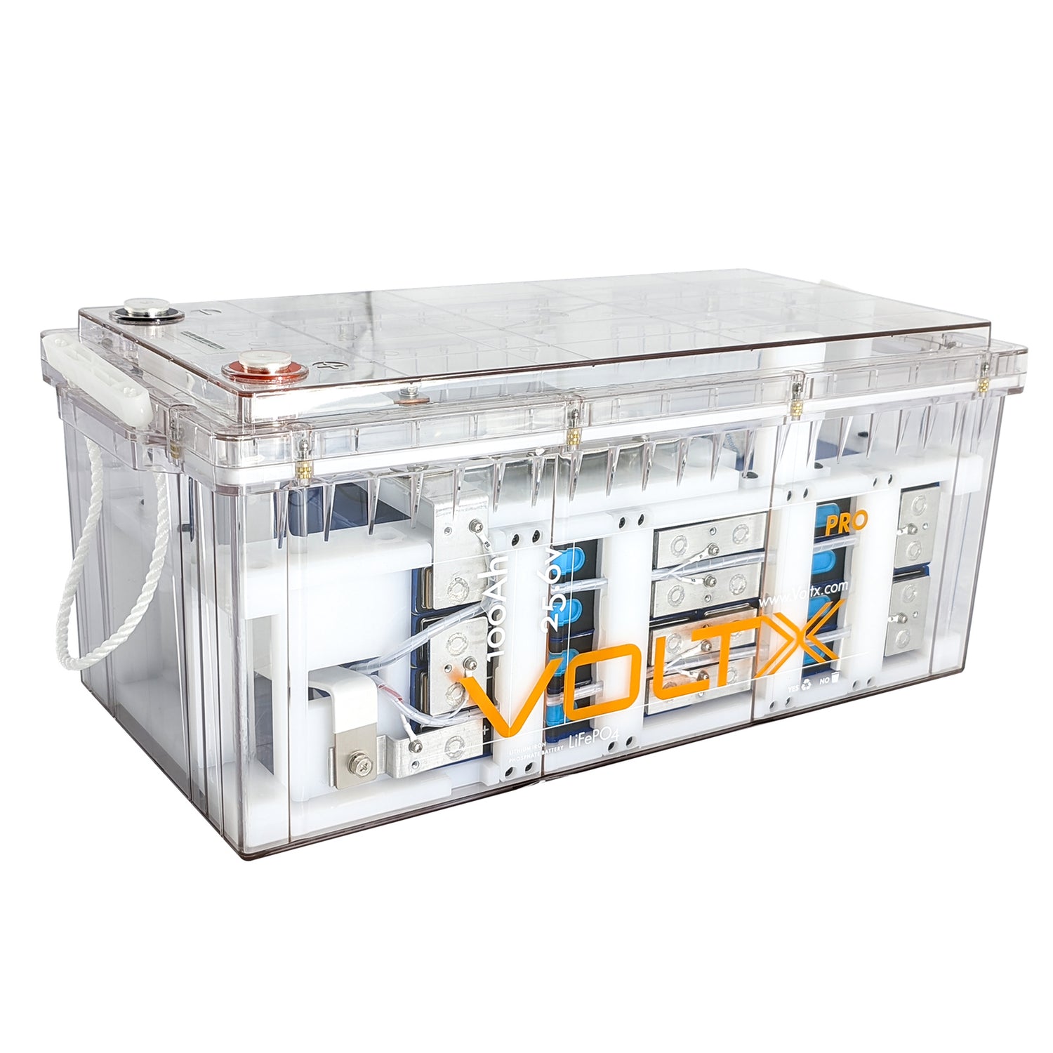 VoltX 24V 100Ah Pro Lithium LiFePO4 Battery