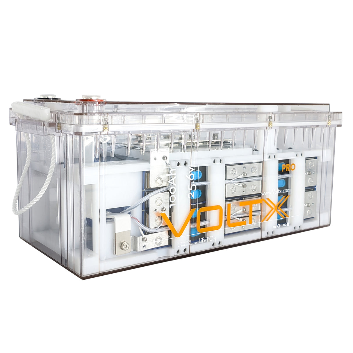 VoltX 24V 100Ah Pro Lithium LiFePO4 Battery