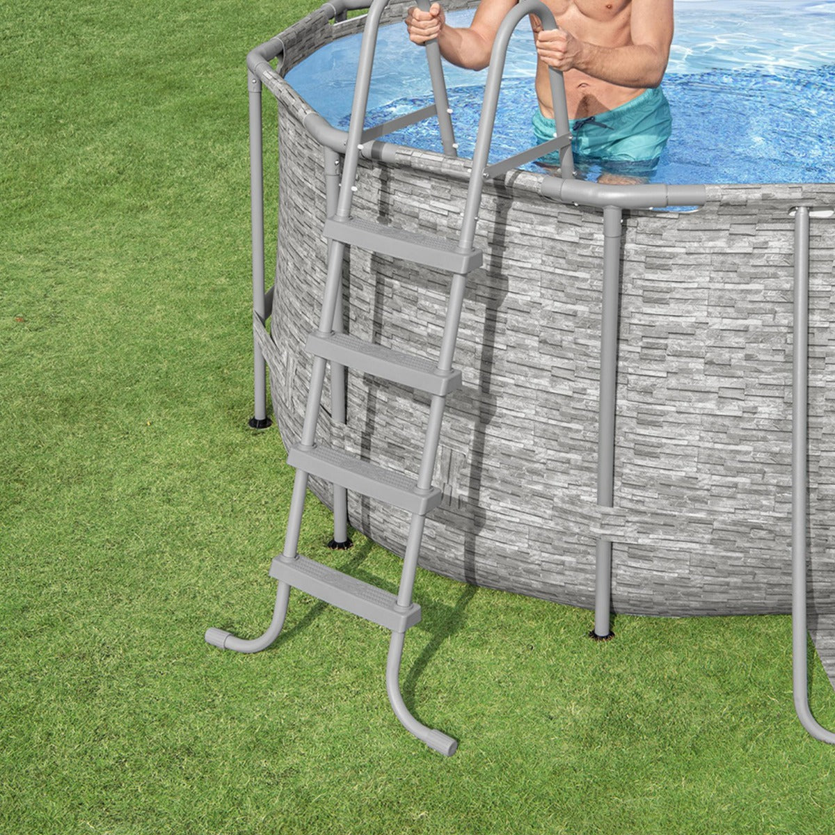 Bestway Power Steel™ Above Ground Swimming Pool Pump 5.49 m x 2.74 m x 1.22 m