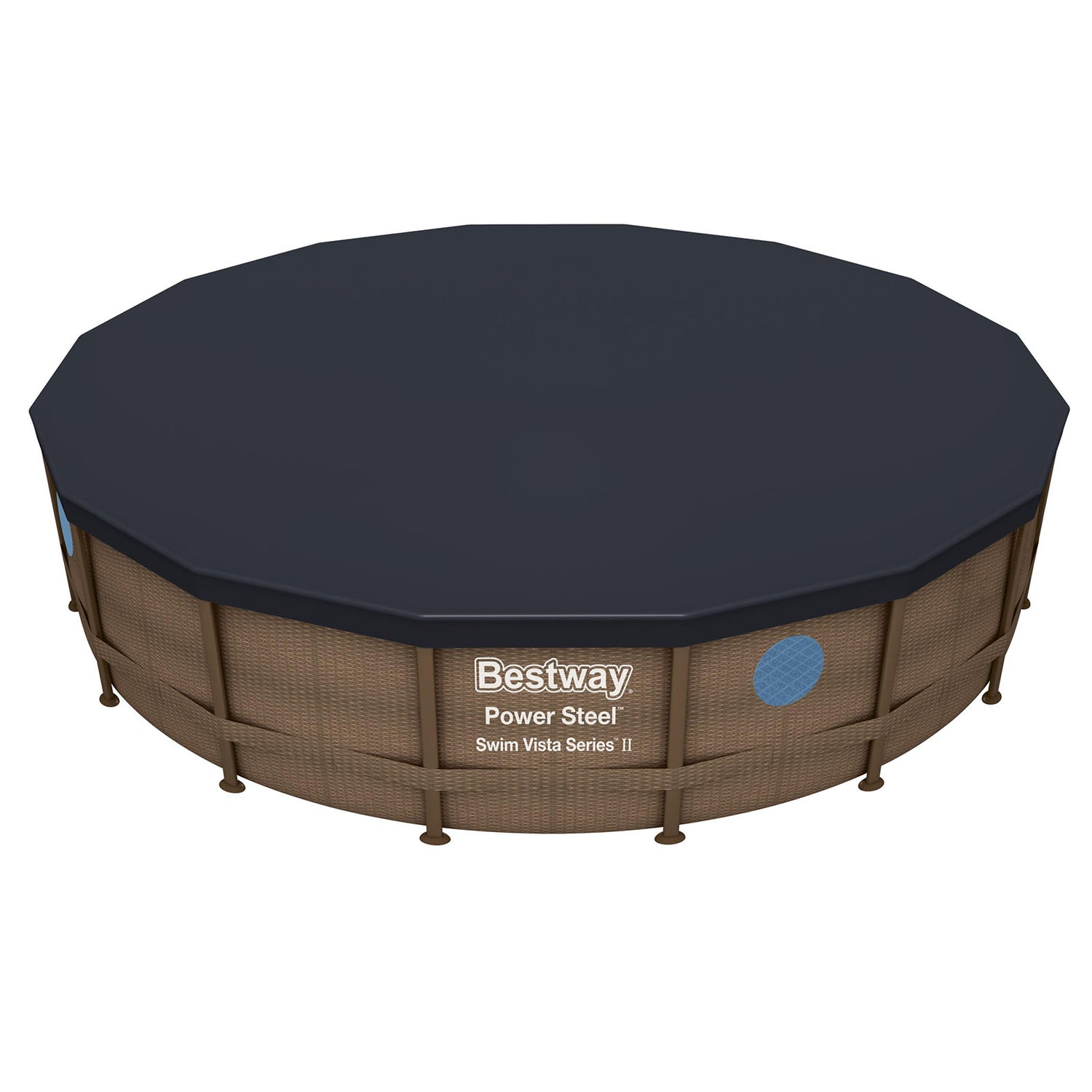 Bestway Power Steel™ Round Above Ground Swimming Pool Kit - 4.88m x 1.22m