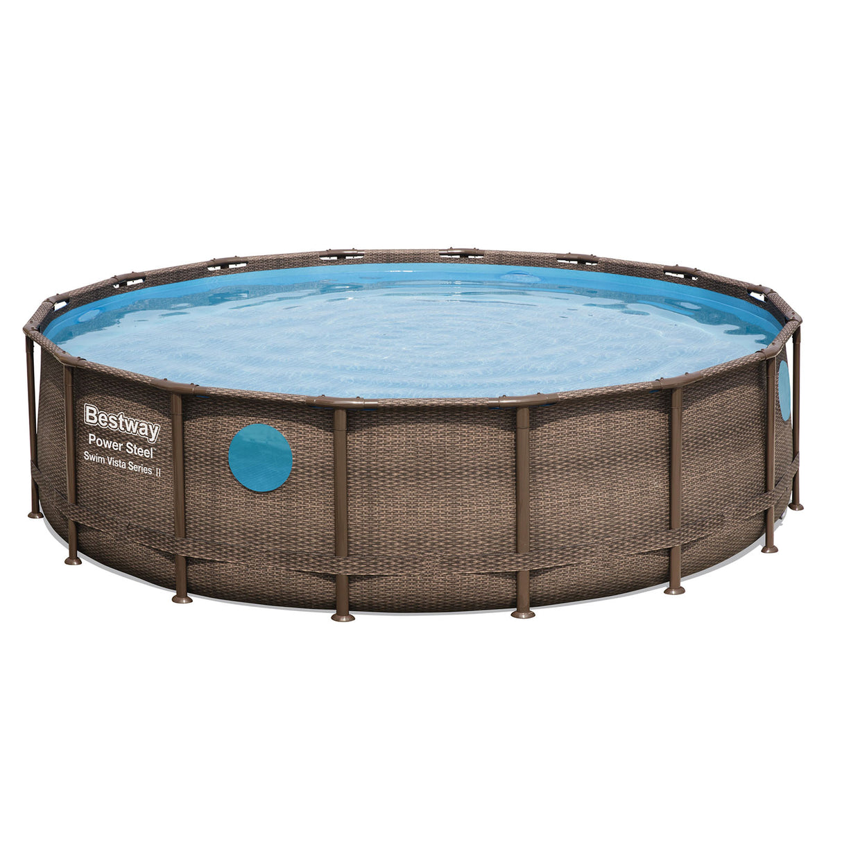 Bestway Power Steel™ Round Above Ground Swimming Pool Kit - 4.88m x 1.22m