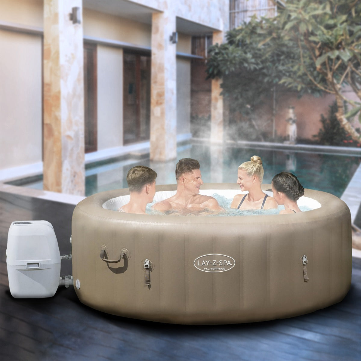Bestway Lay-Z-Spa Palm Springs Airjet Hot Tub Spa