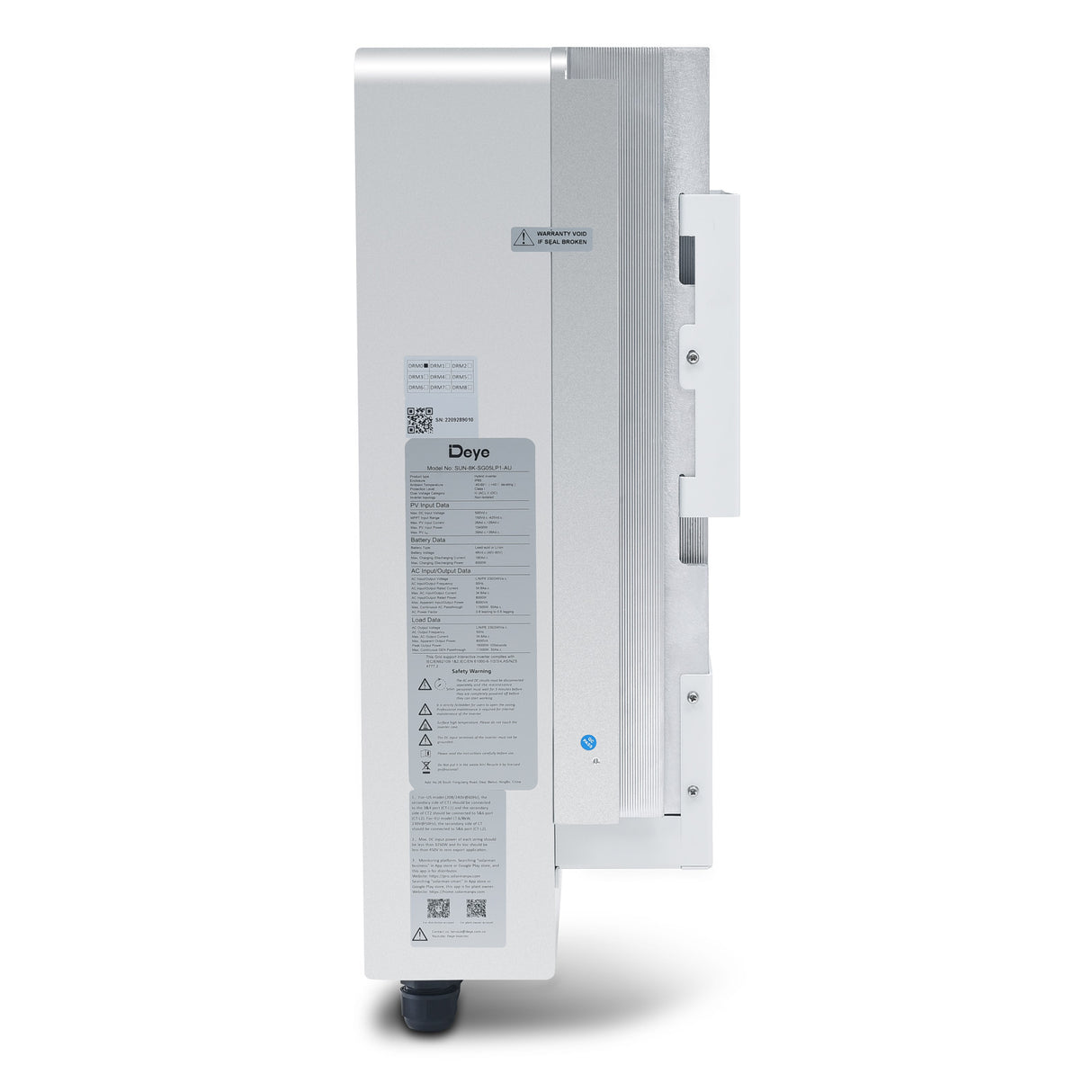 BUNDLE DEAL - Deye VoltX 8KW Hybrid Solar Inverter