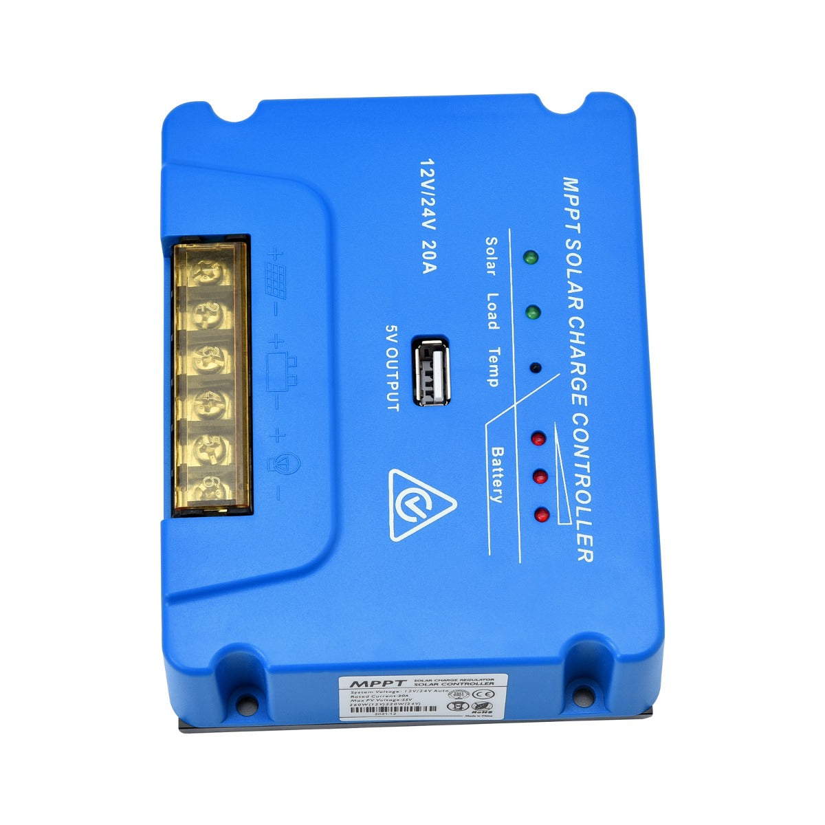 Solar Charge Controller 20A 12V/24V MPPT
