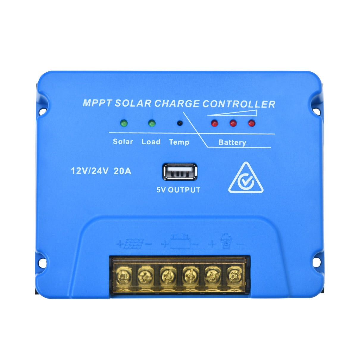 Solar Charge Controller 20A 12V/24V MPPT