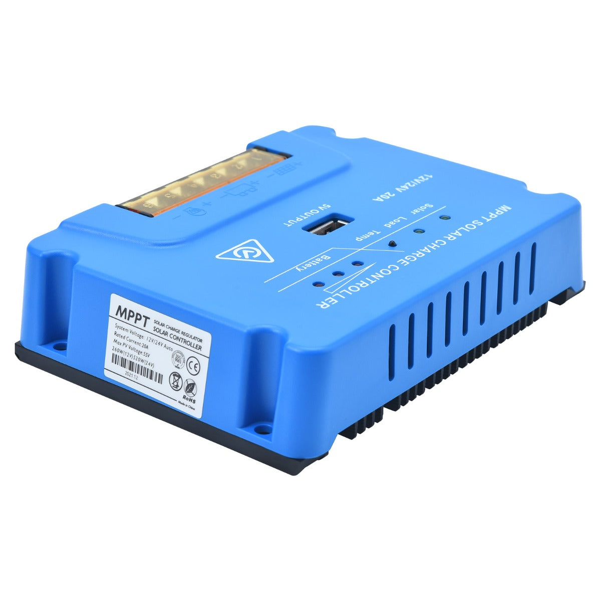 Solar Charge Controller 20A 12V/24V MPPT