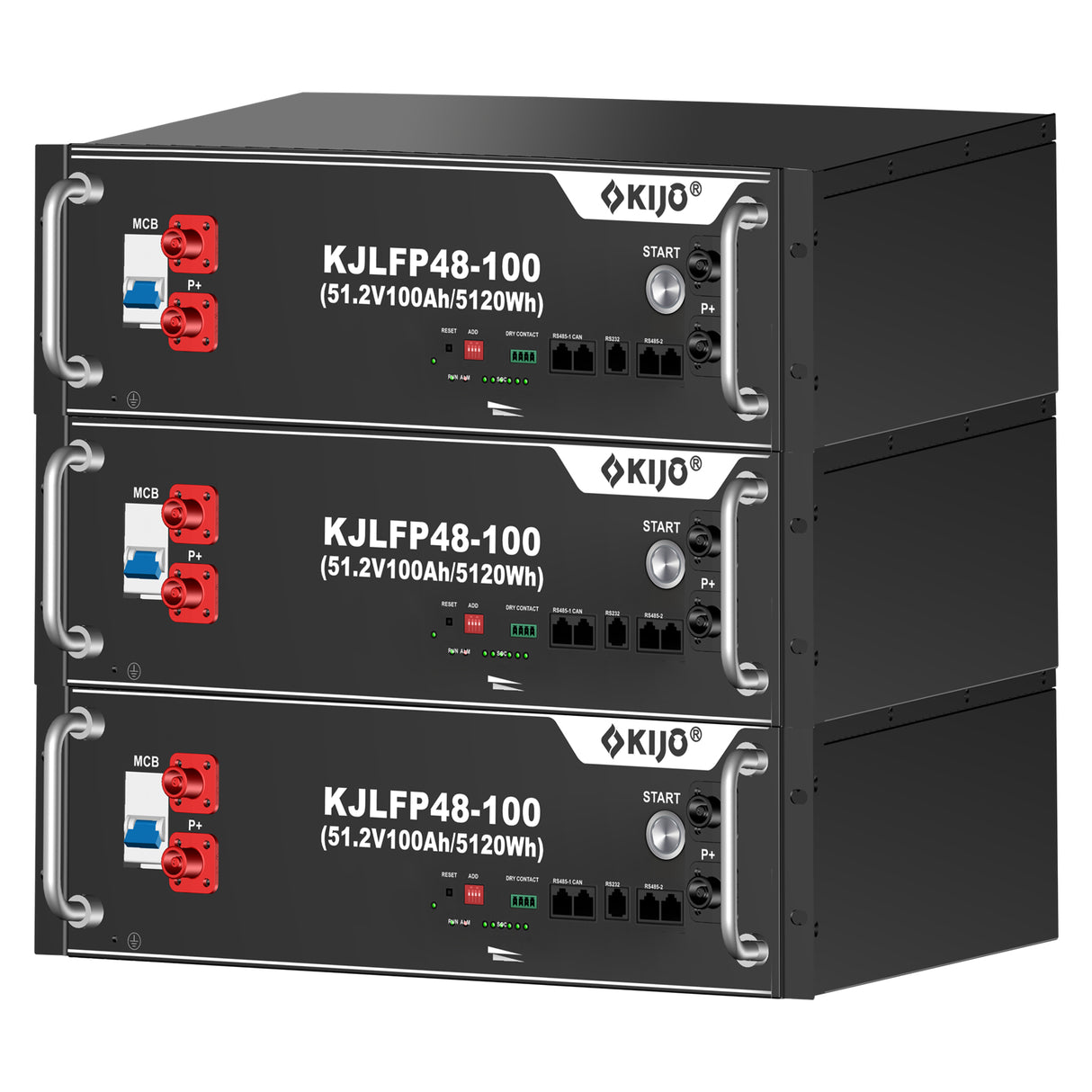 KIJO 5120Wh Lithium Battery Module LiFePO4