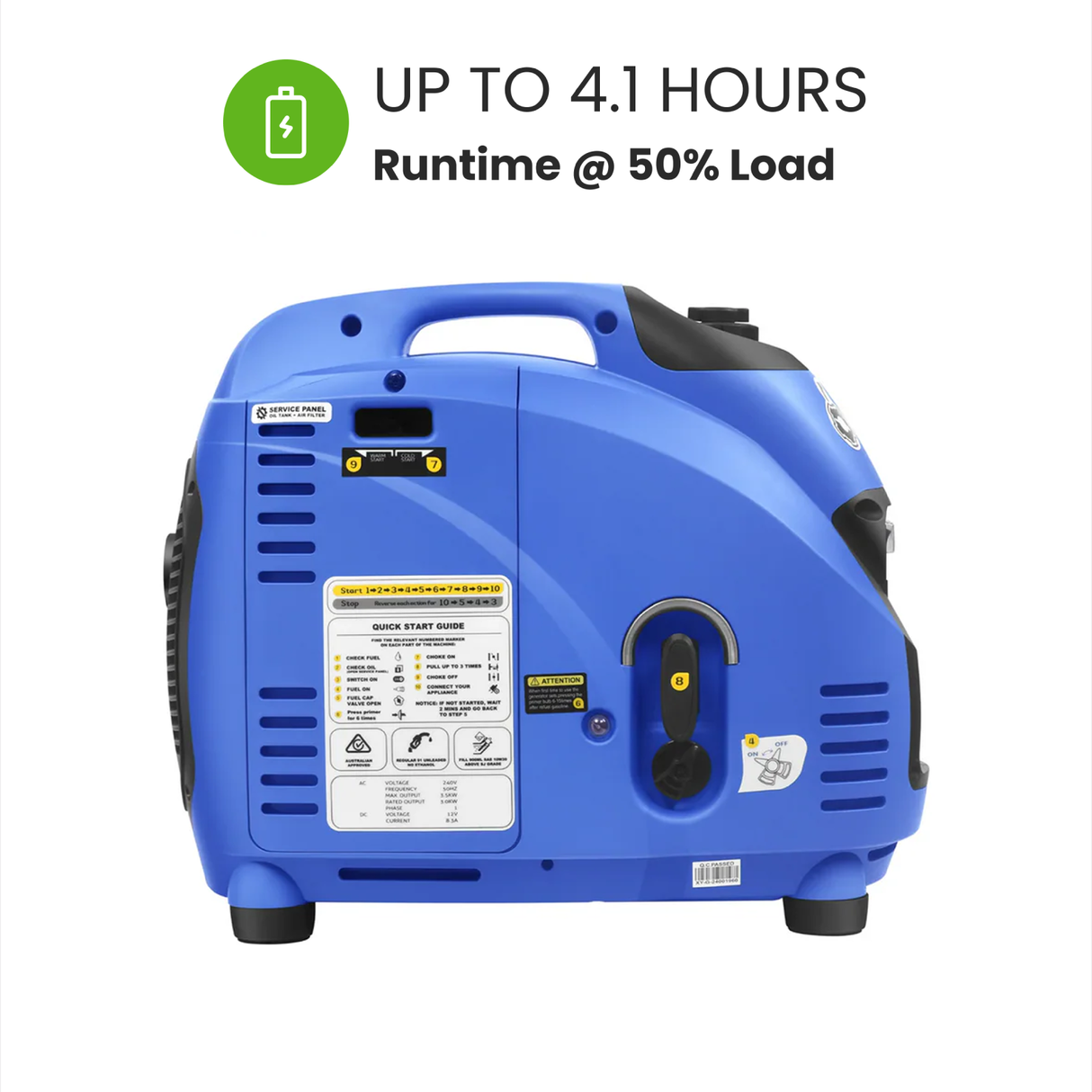 Gentrax GT3500 Inverter Generator