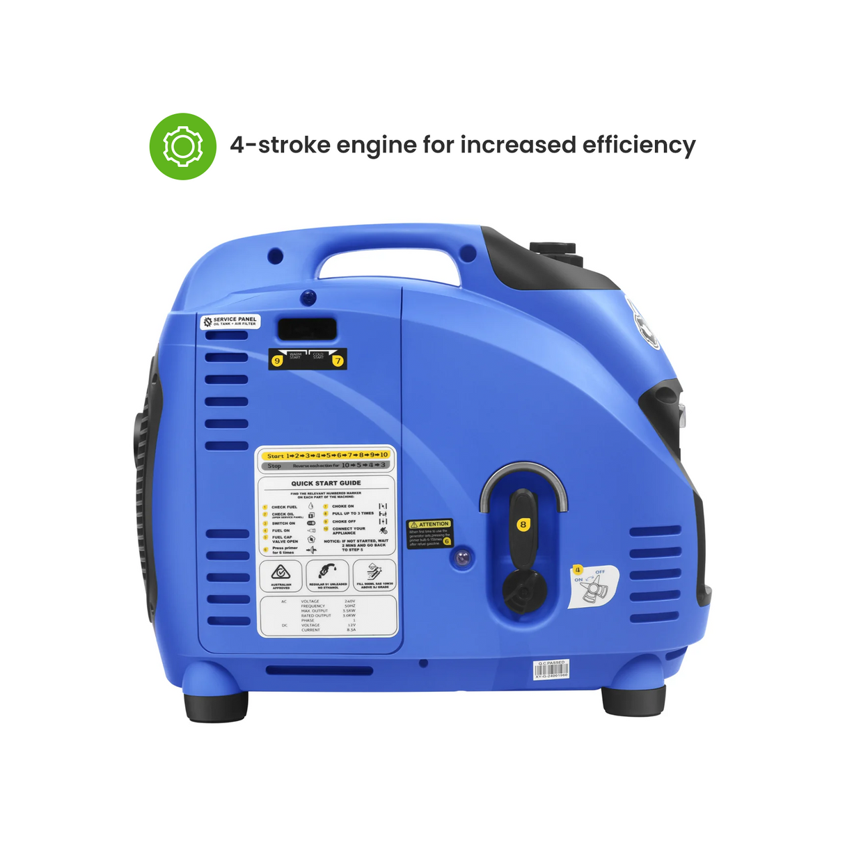 Gentrax GT3500 Inverter Generator