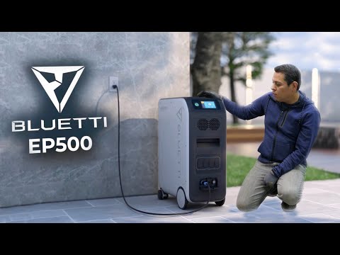 Bluetti EP500Pro Solar Power Station