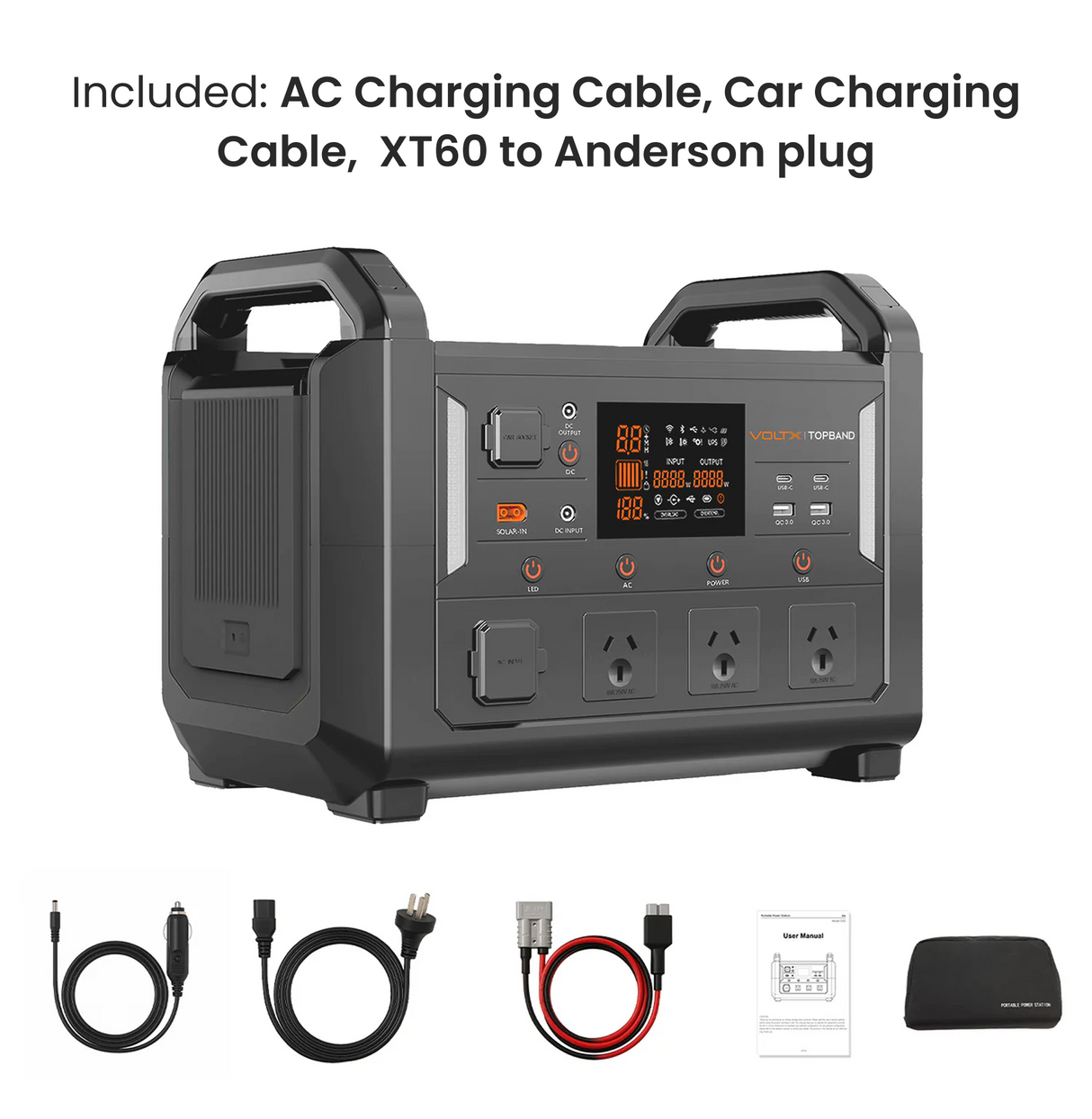 VoltX Topband V1200 Portable Power Station