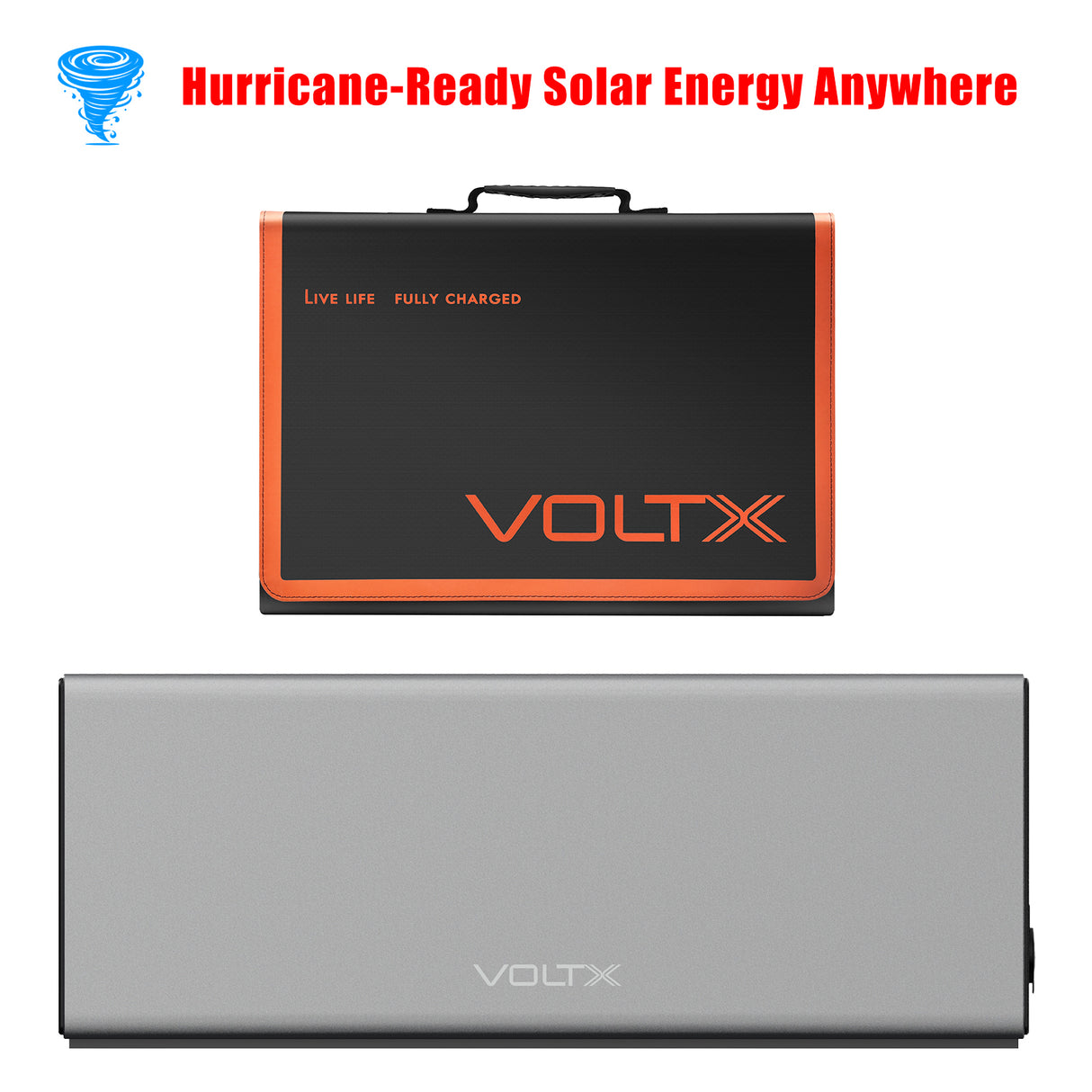 BUNDLE DEAL - VoltX M2000 Power Station + 12V 200W Folding Solar Panel