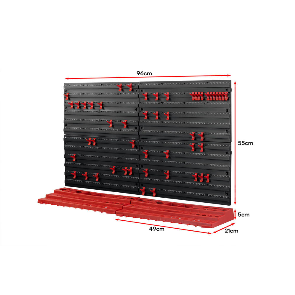 Certa 54 Bin Wall Mounted Rack Storage