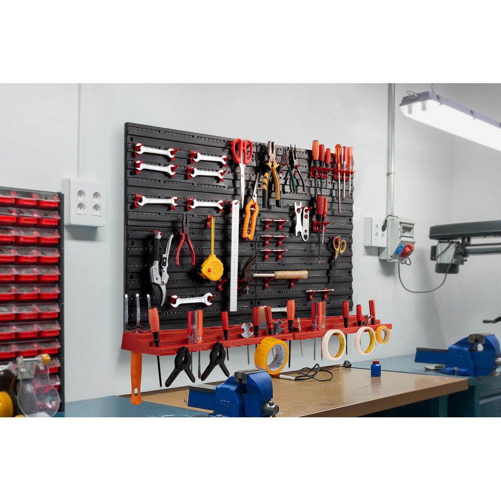 Certa 54 Bin Wall Mounted Rack Storage