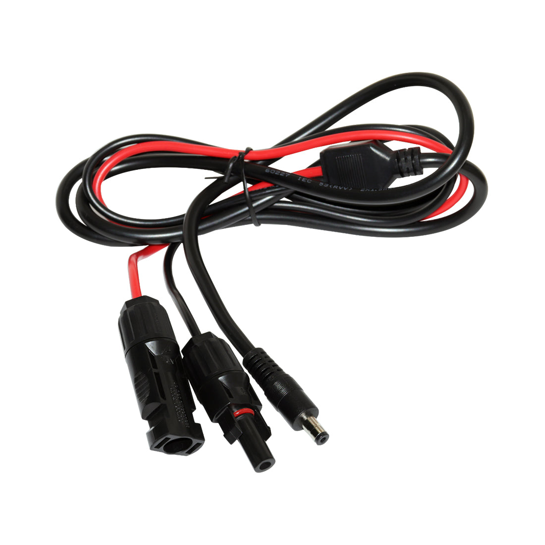 MC4 Connector Plug DC5521 Adapter Copper Core Wire Cable 1.5m