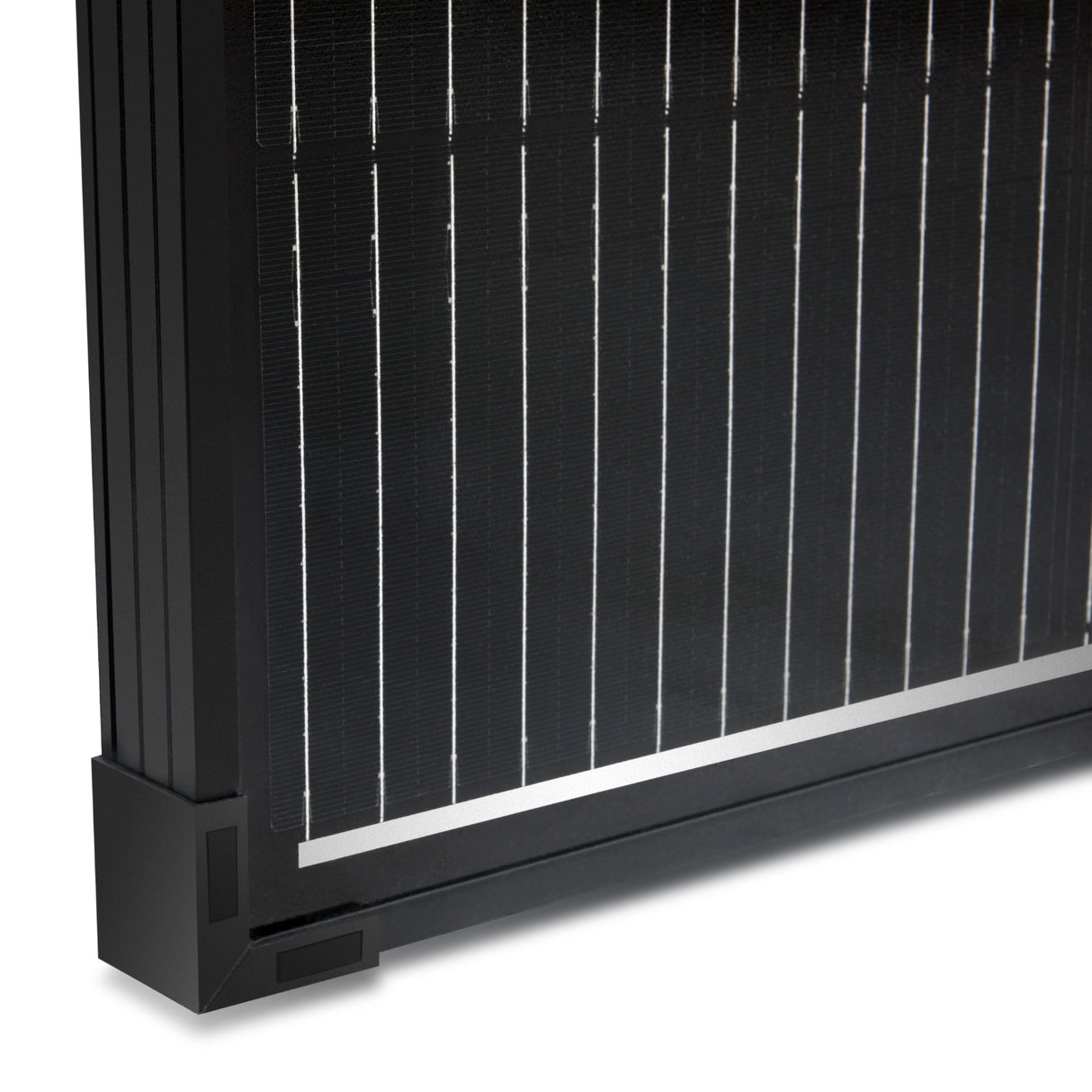 VoltX 12V 200W Fixed Solar Panel Black Frame