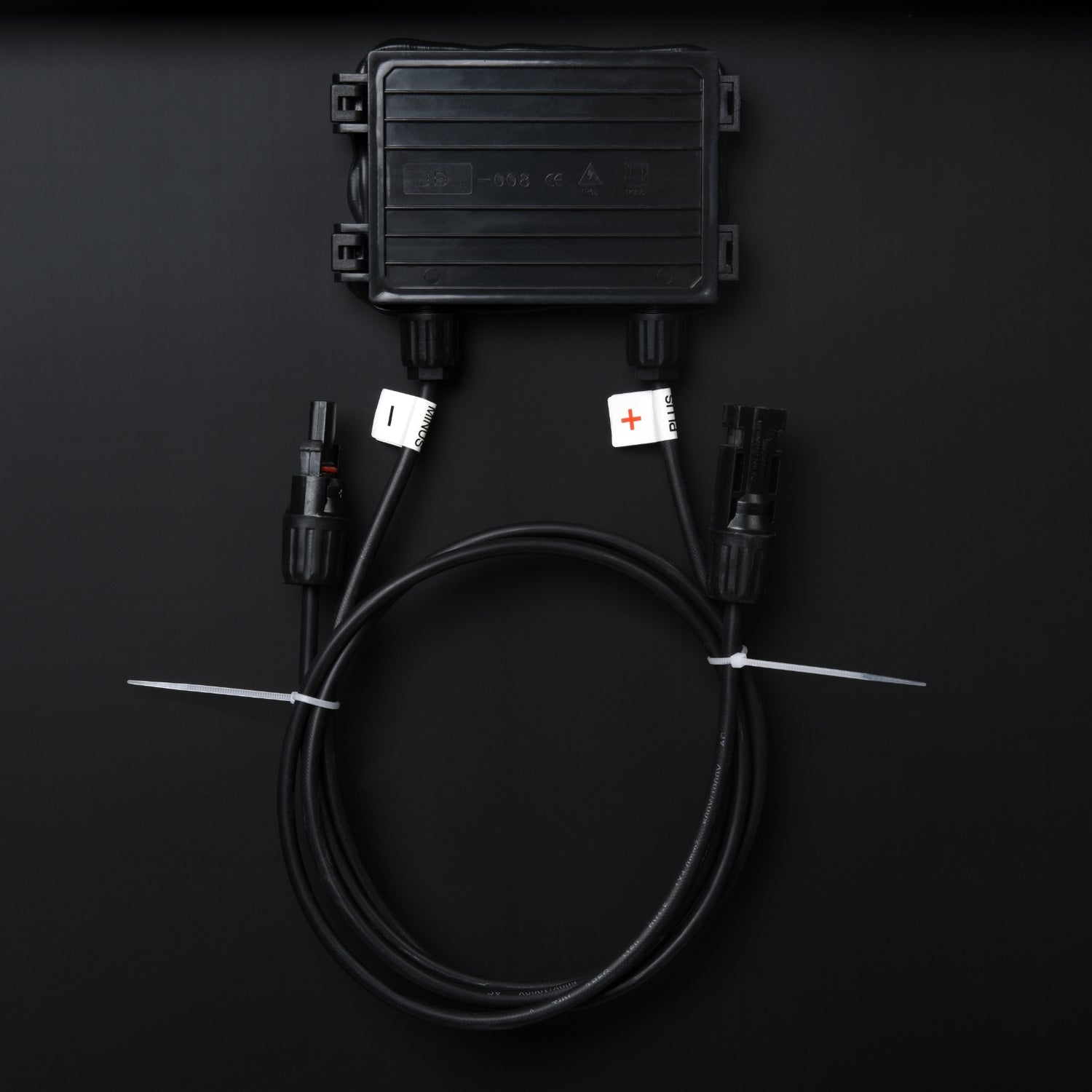 VoltX 12V 200W Fixed Solar Panel Black Frame