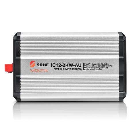 VoltX 12V 2KW Pure Sine Wave Inverter + FREE VoltX Inverter LCD Display