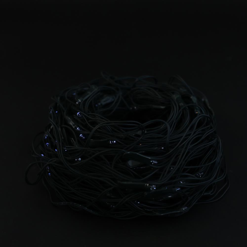 Stockholm Christmas Lights Solar Net Light 150 LEDs Cool White 2.5m x 1.3m