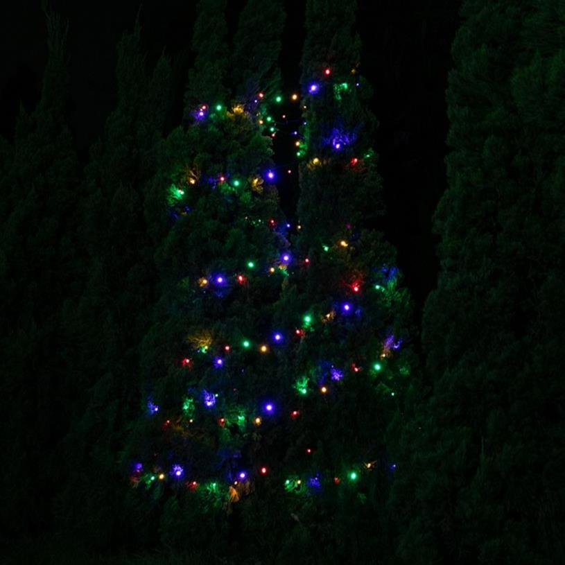 Stockholm Christmas Lights Solar Fairy Lights 240 LEDs Multi Colour Xmas Decor