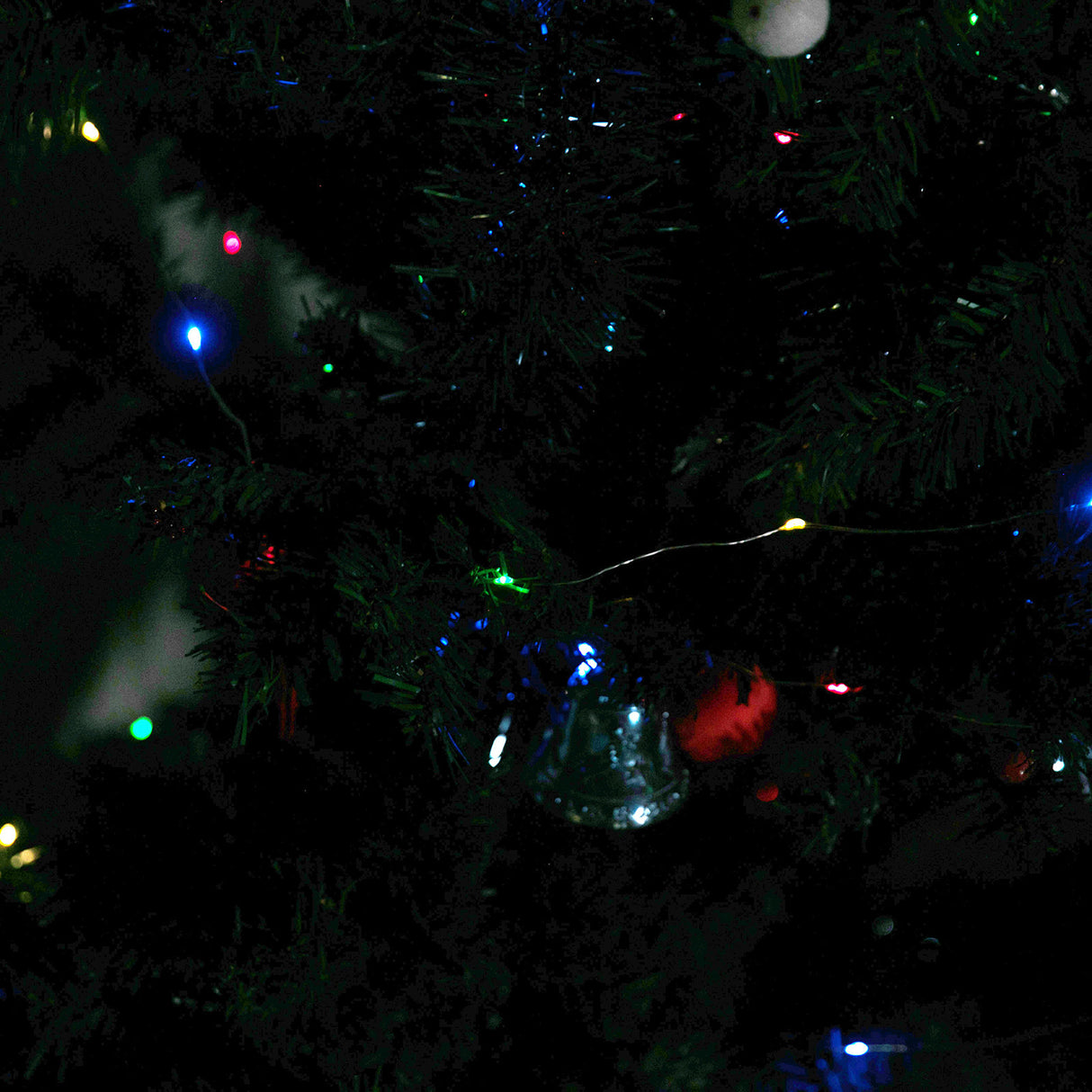 Stockholm Christmas Lights Solar USB 200 LED String Multi