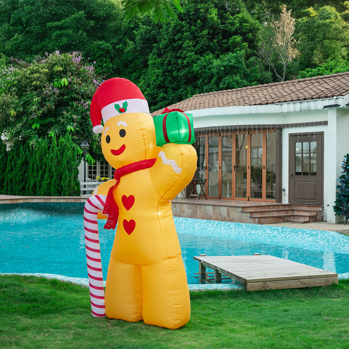 Stockholm Airpower Gingerbread Man Inflatable 2.4M