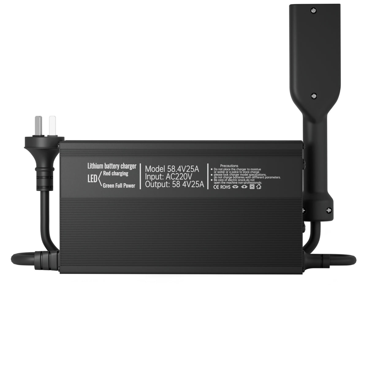 VoltX 48V 15A Golf Cart Battery Charger for EZGO TXT, 1500W IP67 Waterproof