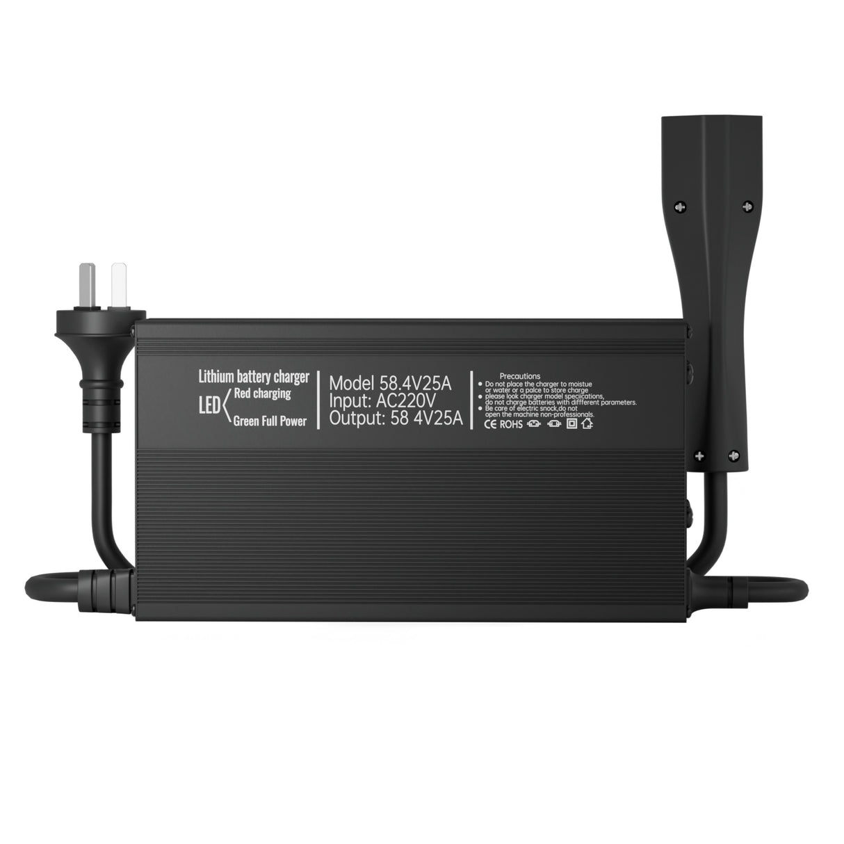 VoltX 48V 15A Golf Cart Battery Charger for EZGO TXT & RXV, 1500W IP67 Waterproof