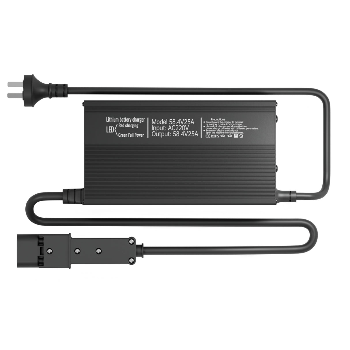 VoltX 48V 15A Golf Cart Battery Charger for Yamaha G19 & G22, 1500W IP67 Waterproof