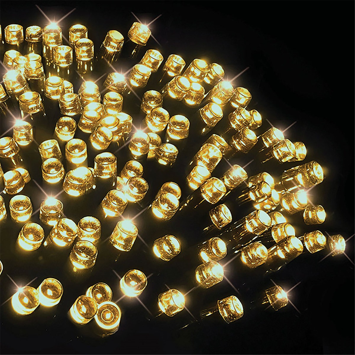 Stockholm LEDS Flashing Lights Warm Reel with Timer String Xmas Party Garden Lamp 1000pc