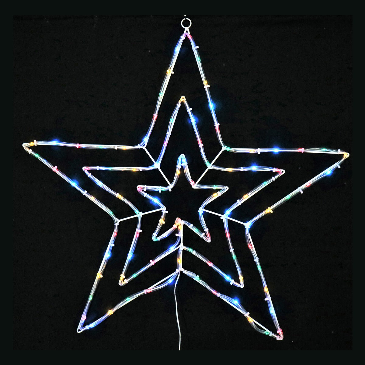 Stockholm Christmas Lights Solar Tubelight 3in 1 Flashing LED Multi Color Decor