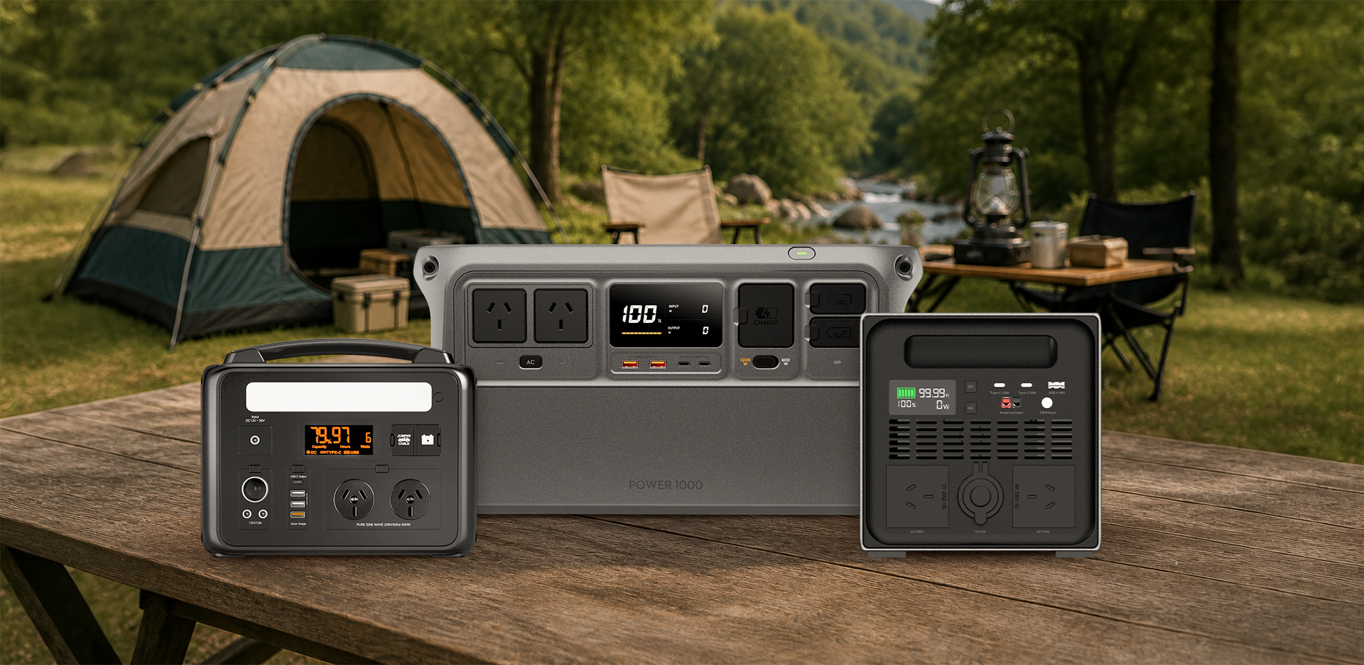 600Wh, 1000Wh, or 2000Wh Portable Power Station for Camping? Matching Capacity to Trip Length and Appliances Outbax
